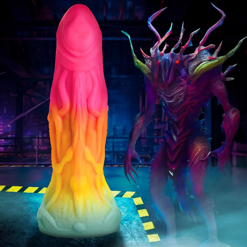 large hands-free dildo-Shape Shifter Alien Silicone Dildo