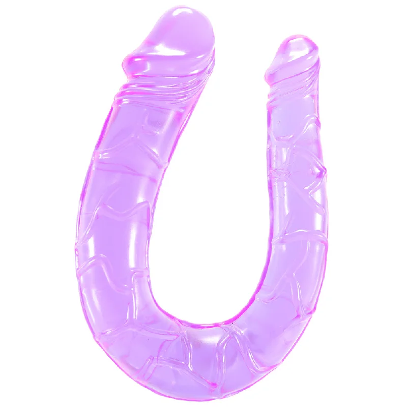 green metal dildo-Lucky Lady Dual Stimulator Dildo in Purple