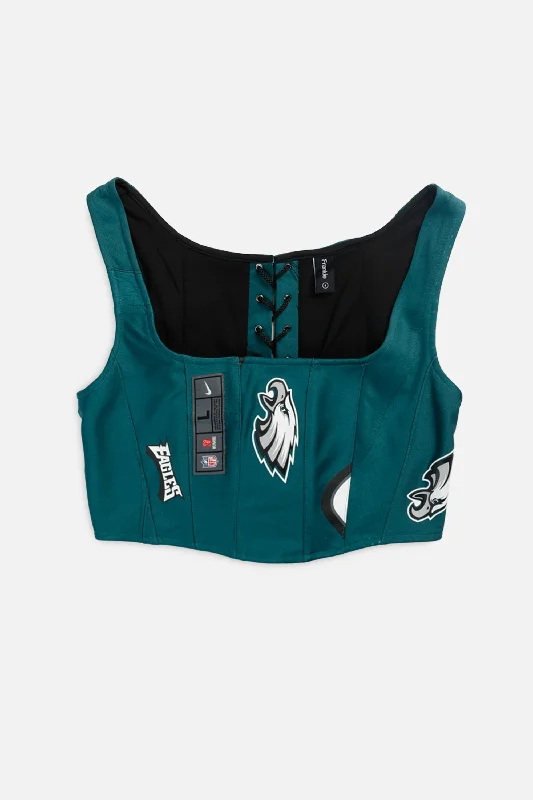 corset dress for cosplay-Rework Philadelphia Eagles NFL Corset - S