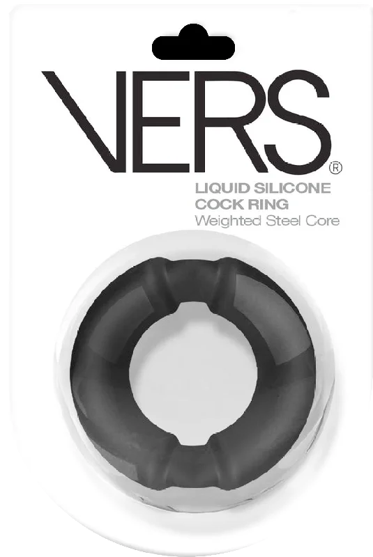 cock ring for secure fit-VERS Steel Weighted C Ring