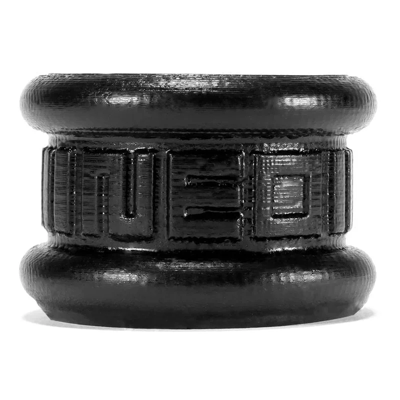 cock ring for firm joy-Neo Short Ballstretcher Black