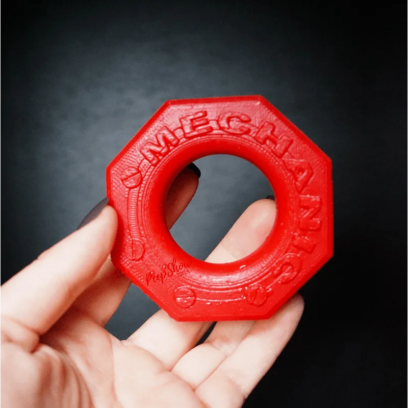 cock ring for discreet play-Oxballs Mechanic Soft Silicone Cock Ring