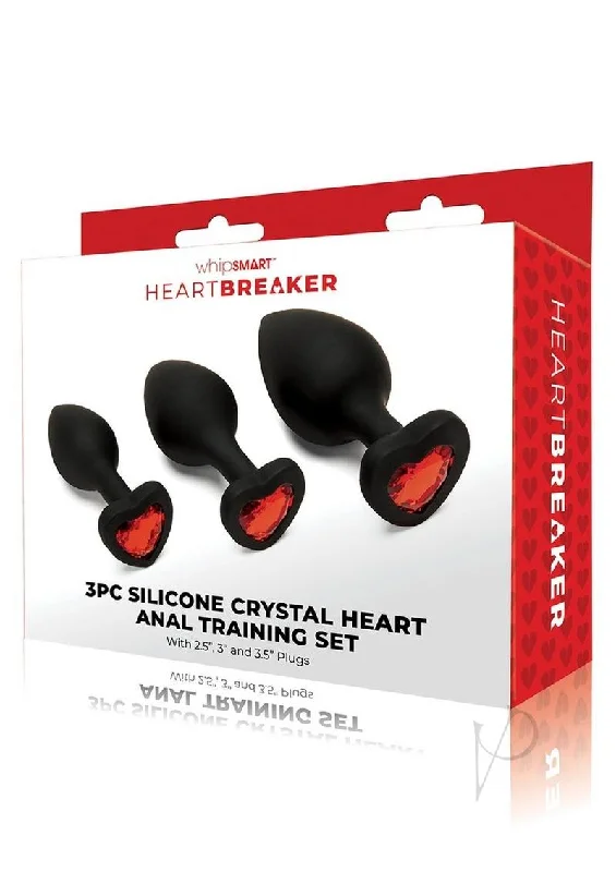 Anal toys with wavy texture-Whipsmart Heartbreaker Jewel Set 3pc