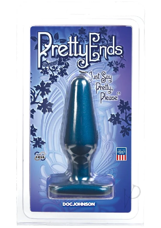 Anal toys with gentle material-Pretty Ends Medium Midnight Blue