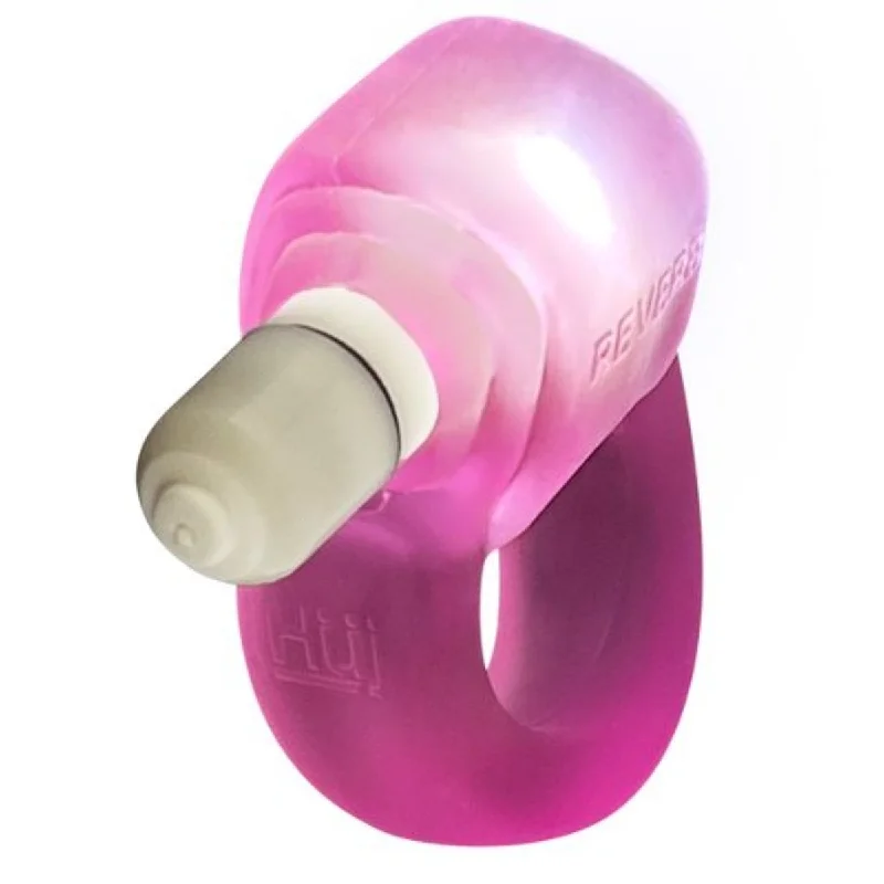 cock ring for couple vibes-Oxballs Glowdick Cock Ring With LED Pink