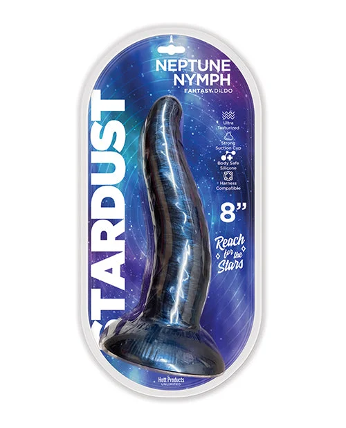 beginner anal dildo-Stardust Neptune Nymph 9" Dildo - Purple