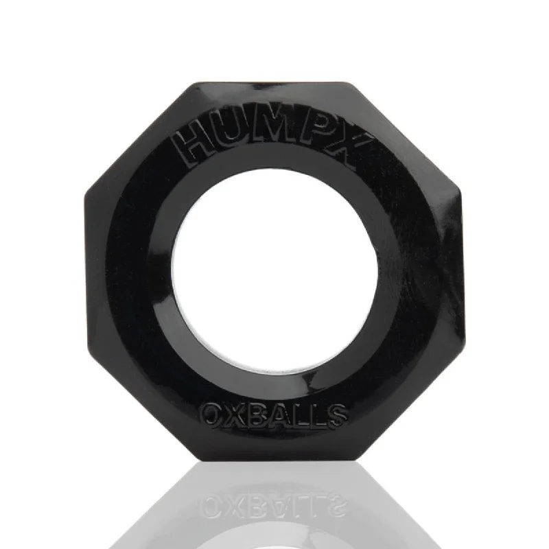 cock ring size benefits-Oxballs HumpX Cock Ring Black