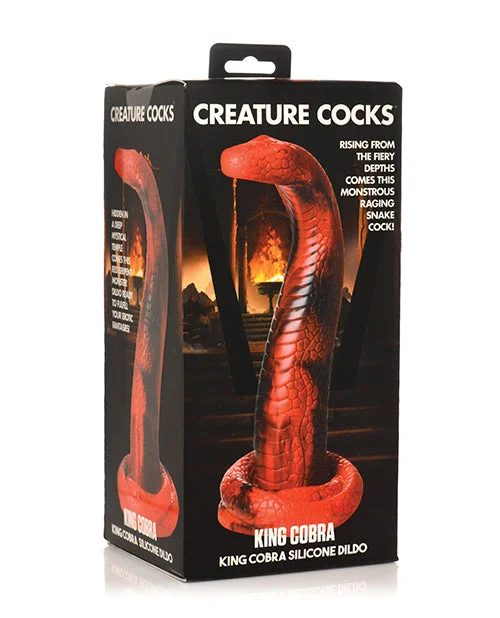 thrusting dildo-Creature Cocks King Cobra Silicone Dildo