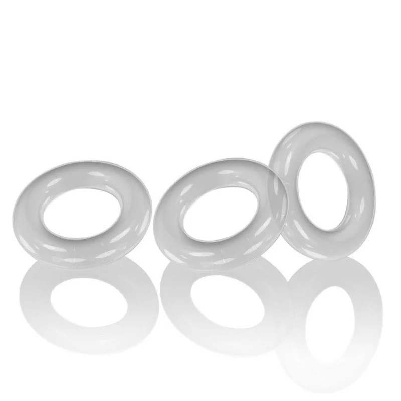 cock ring for quick vibes-Oxballs Willy Rings Cock Ring 3 Pack Clear