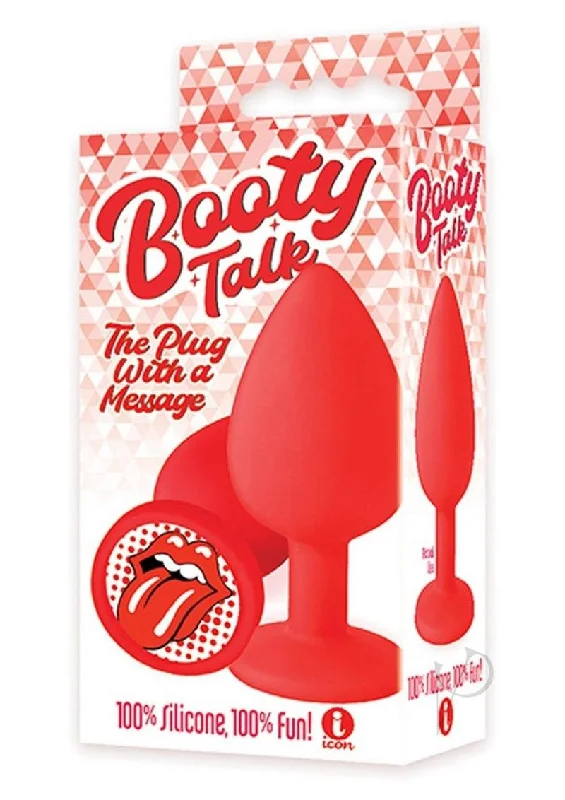 Anal toys with easy grip-The 9 Booty Talk Plug Tongue