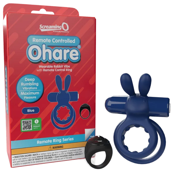 cock ring for intense orgasms-Remote Control Ohare (Blue)