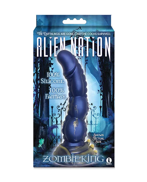 silicone veined dildo-Alien Nation Neptune Zombie King