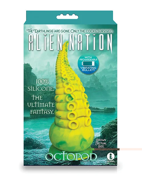 silicone battery-powered dildo-Alien Nation Octopod