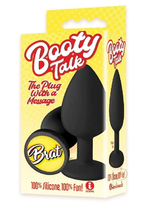 Anal toys for strong play-The 9 Booty Talk Plug Brat