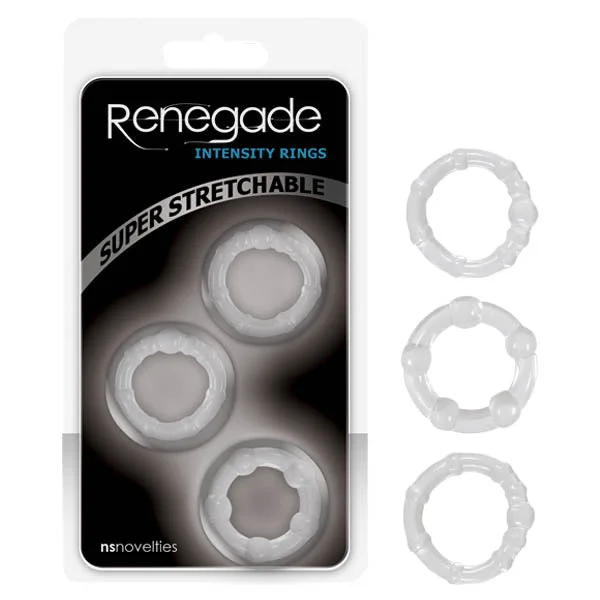 cock ring size adjustment-Renegade Intensity Rings-(nsn-1116-11)