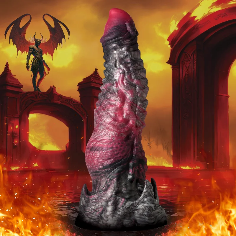 bumpy dildo-Hades Silicone Dildo -