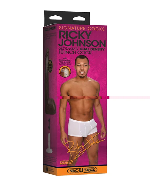 purple luxury dildo-Signature Cocks ULTRASKYN 10" Cock w/Removable Vac-U-Lock Suction Cup - Ricky Johnson