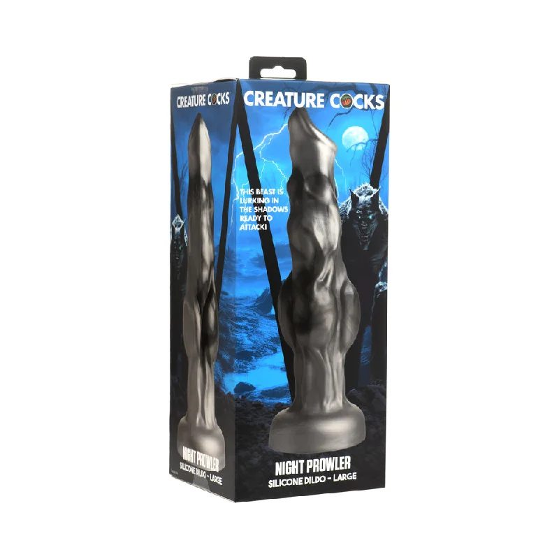 pulsing dildo-Creature Cocks Night Prowler Silicone Dildo L