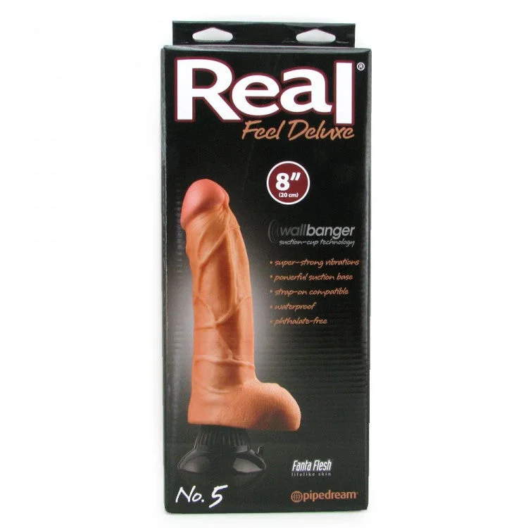 purple veined dildo-Real Feel Deluxe Wallbanger No. 5