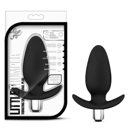 Anal toys with sleek packaging-Blush Luxe Little Thumper Vibrating Silicone Anal Plug