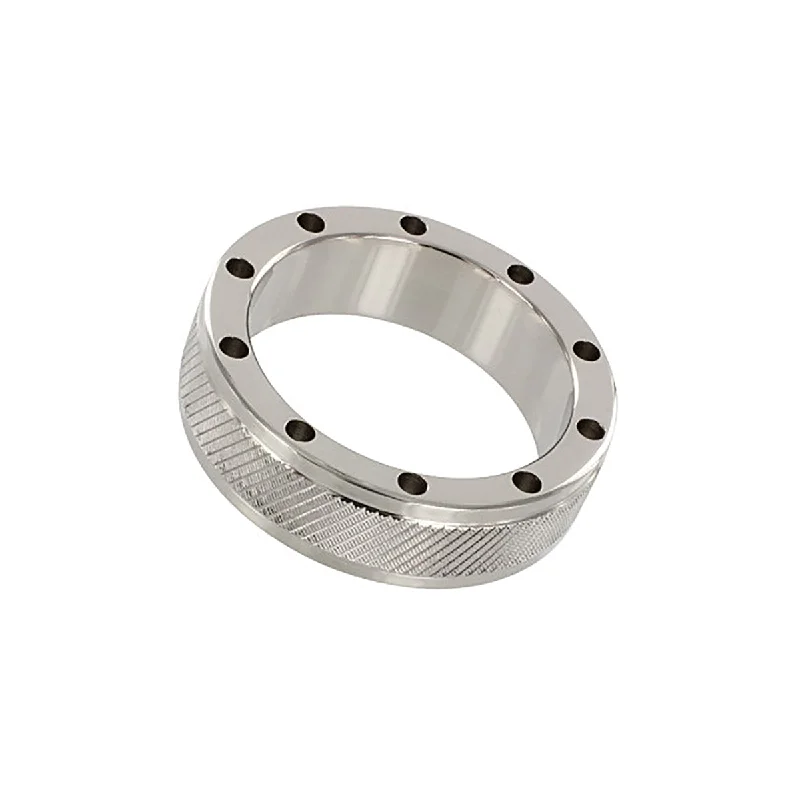 cock ring size reviews-Shots Steel Cool & Knurl Cock Ring Silver 4.5cm