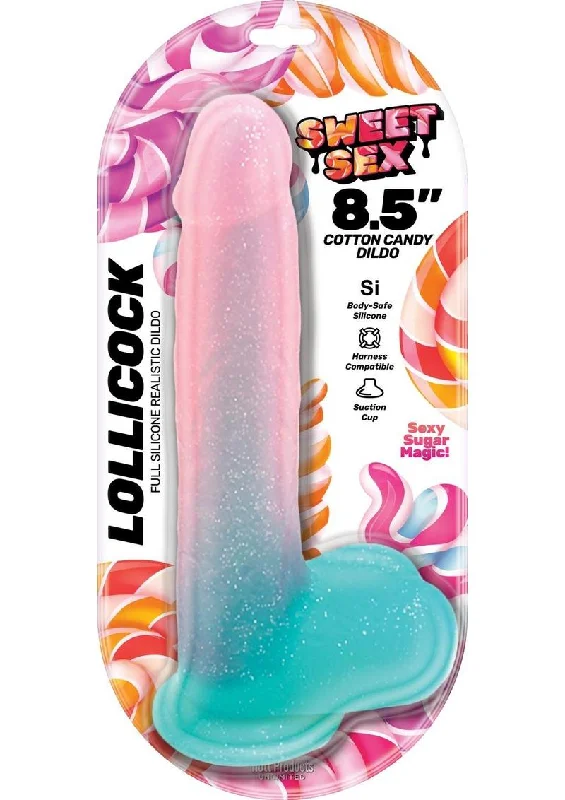 pink fantasy dildo-Sweet Sex Lollicock Silicone Dildo