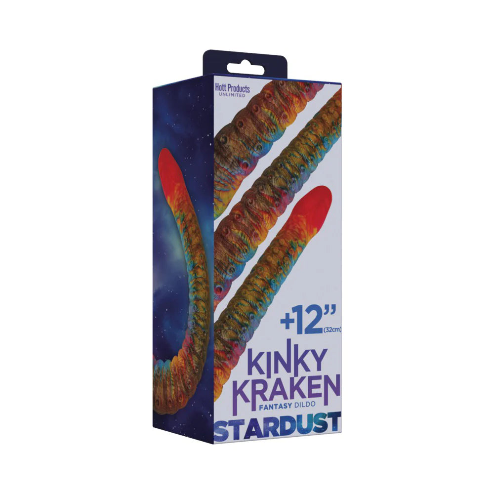 vibrating custom dildo-Stardust -Kinky Kraken 12" Bendable Dildo