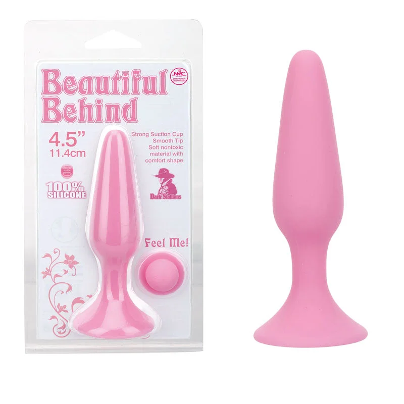 Anal toys for private bliss-Beautiful Behind - Pink 11.5 cm Butt Plug