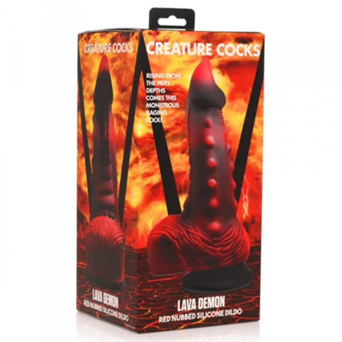 thick flexible dildo-Creature Cocks ''Lava Demon'' Dildo