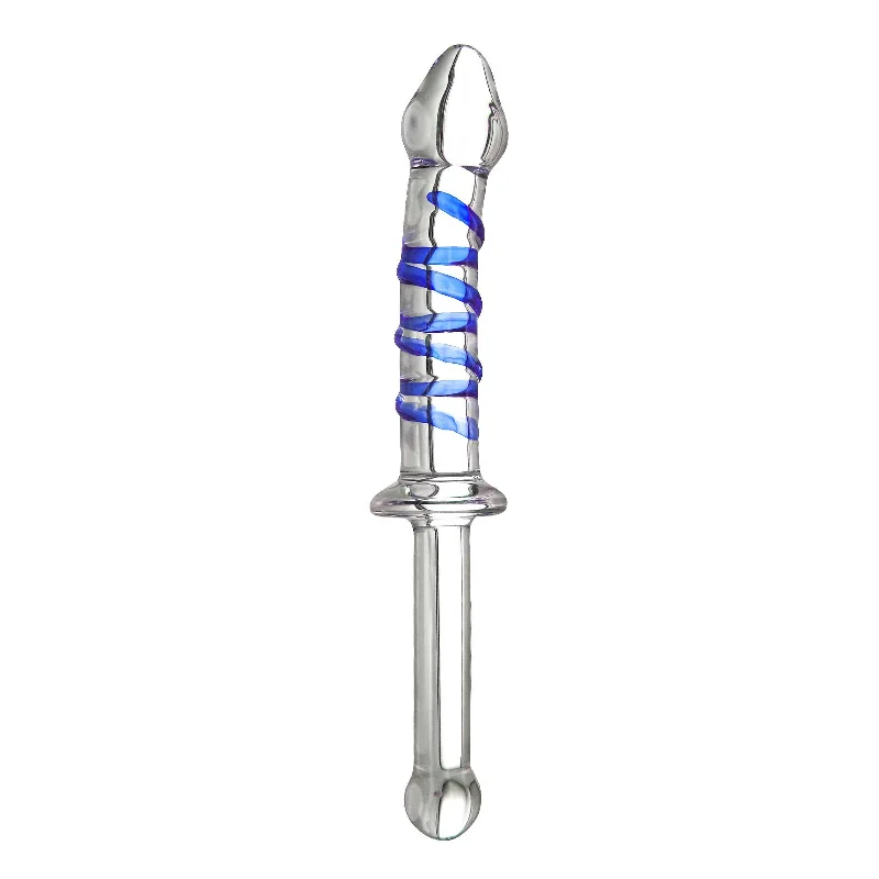 small glass dildo-Nyasa Glass Dildo