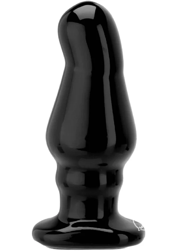 Anal toys for beginner fun-Titanmen Trainer Tool #5 Angled Wide Anal Plug