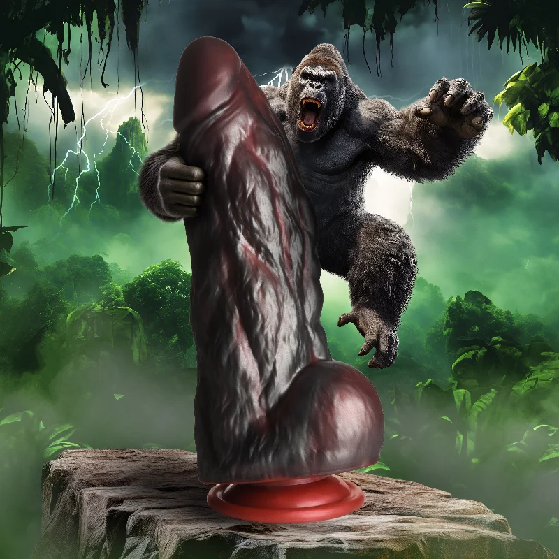 red dildo-King Kong Silicone Dildo