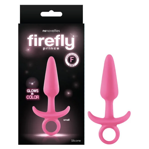 Anal toys with customizable settings-Firefly Prince Butt Plug Pink 10.9cm