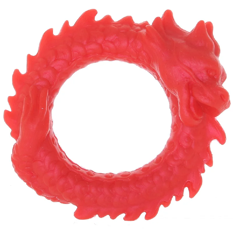 cock ring size adjustment-Creature Cocks Rise of the Dragon Cock Ring