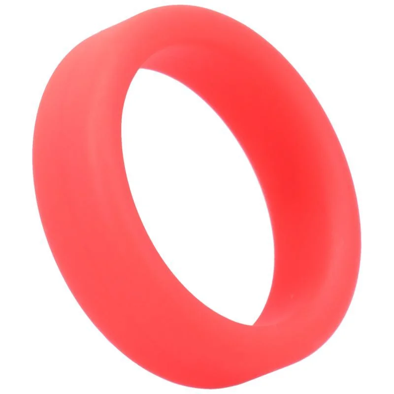 cock ring for strong pleasure-Soft C-Ring Crimson