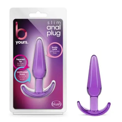 Anal toys with stylish packaging-Blush B Yours Slim Anal Plug