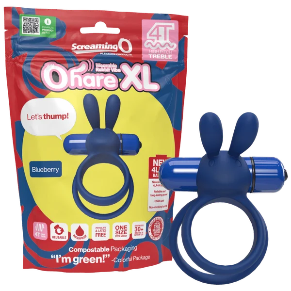 cock ring material info-Ohare XL 4T High Pitch Treble (Blueberry)