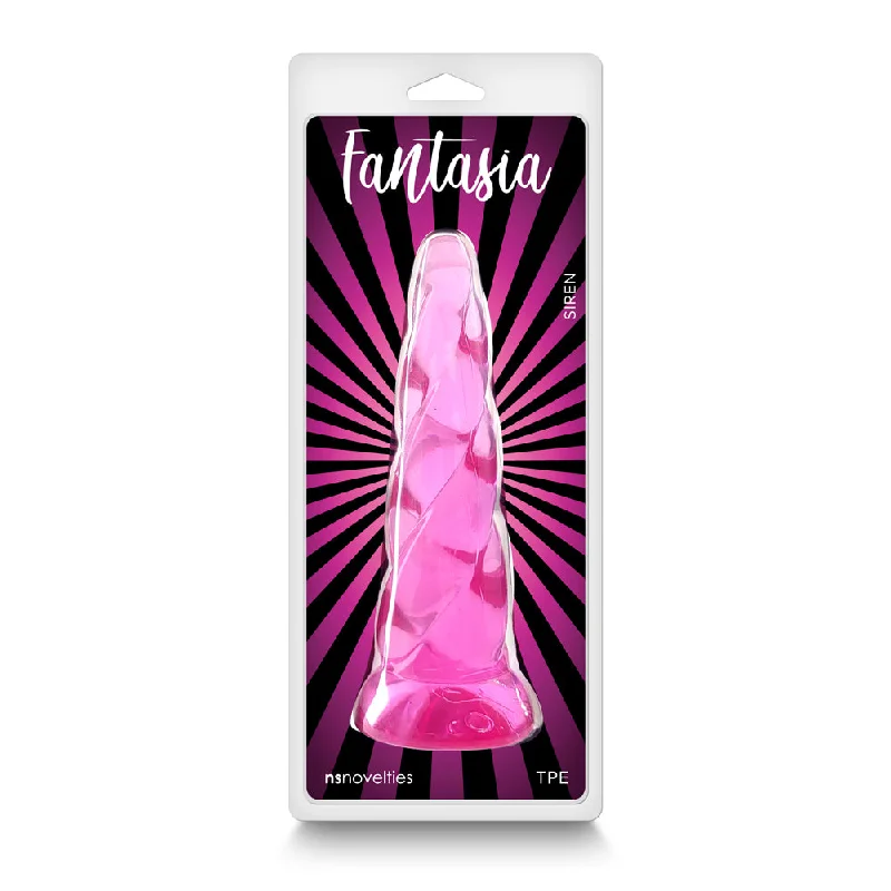 eco-friendly dildo-Fantasia Siren Jelly Dildo Pink