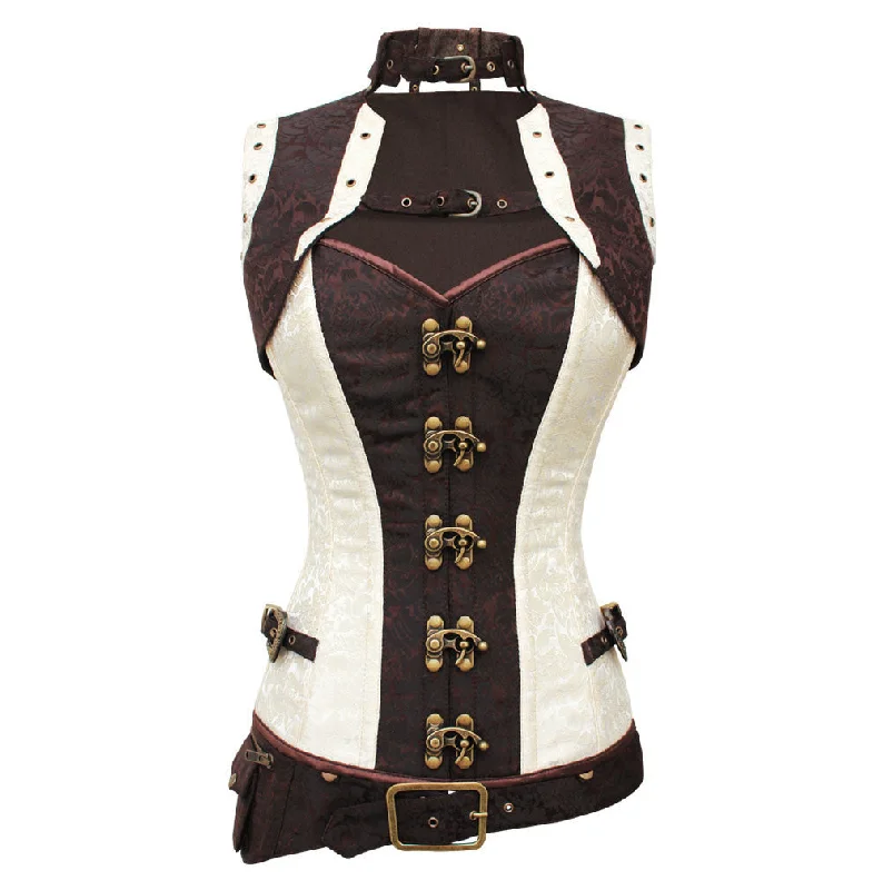 corset for Victorian wedding-TVV-0300 Steampunk Overbust Corset