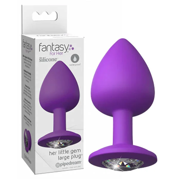 Anal toys for solo thrill-Fantasy For Her Little Gem Large Butt Plug