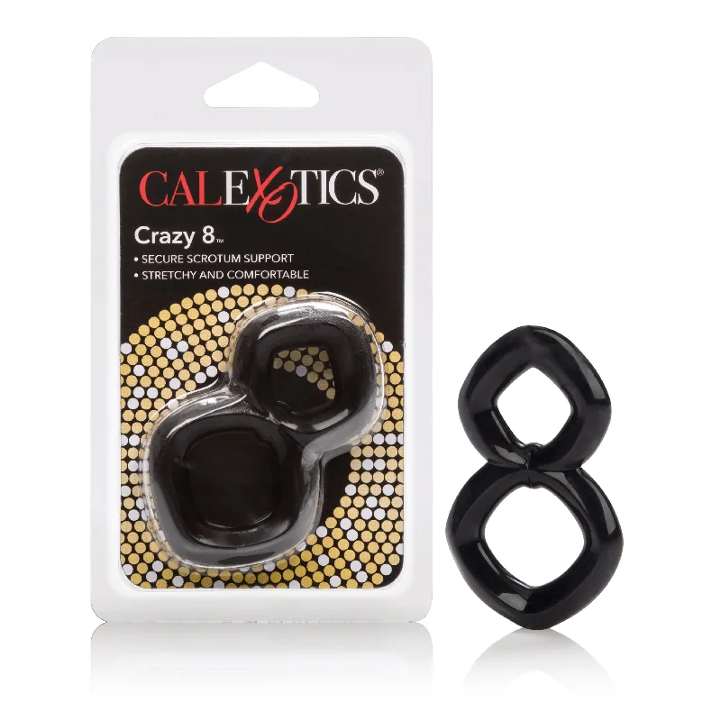 cock ring for max fun-Crazy 8 Dual Support: Stretchy Fun Enhancer for Exciting Adventures!