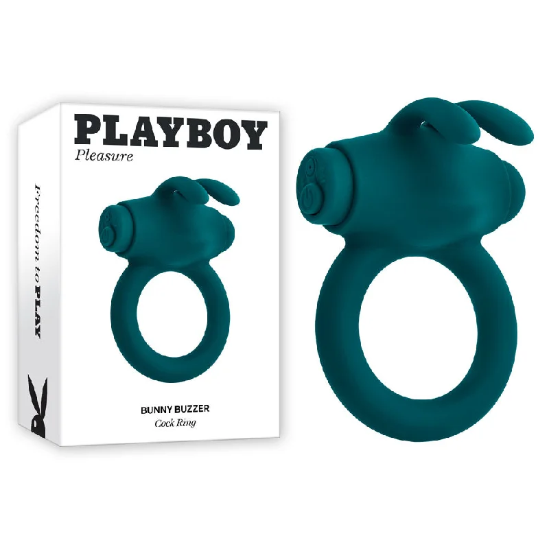 cock ring safety tips-Playboy Pleasure BUNNY BUZZER-(pb-rs-2451-2)