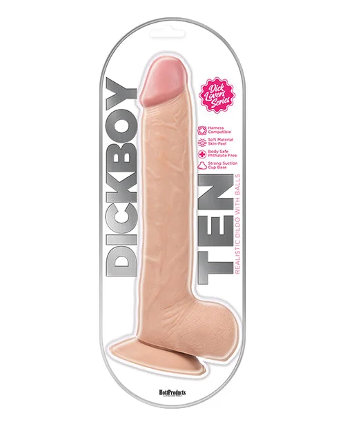 double-ended vibrating dildo-Dick Boy 10" PVC Dildo