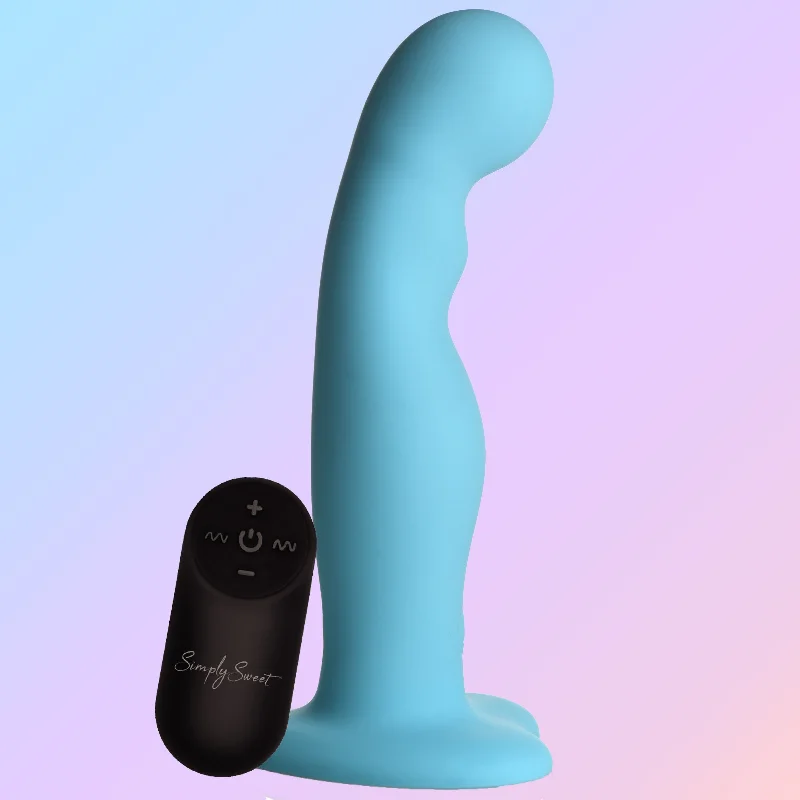 battery-powered dildo-21x Vibrating Thick Silicone Dildo