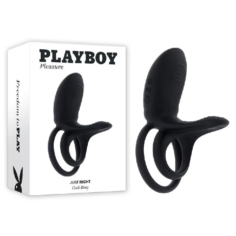 cock ring for silent joy-Playboy Pleasure JUST RIGHT