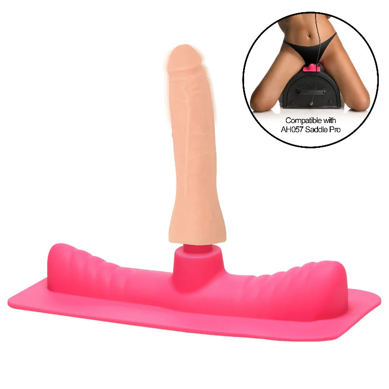 purple anal dildo-Saddle Adapter With Dildo