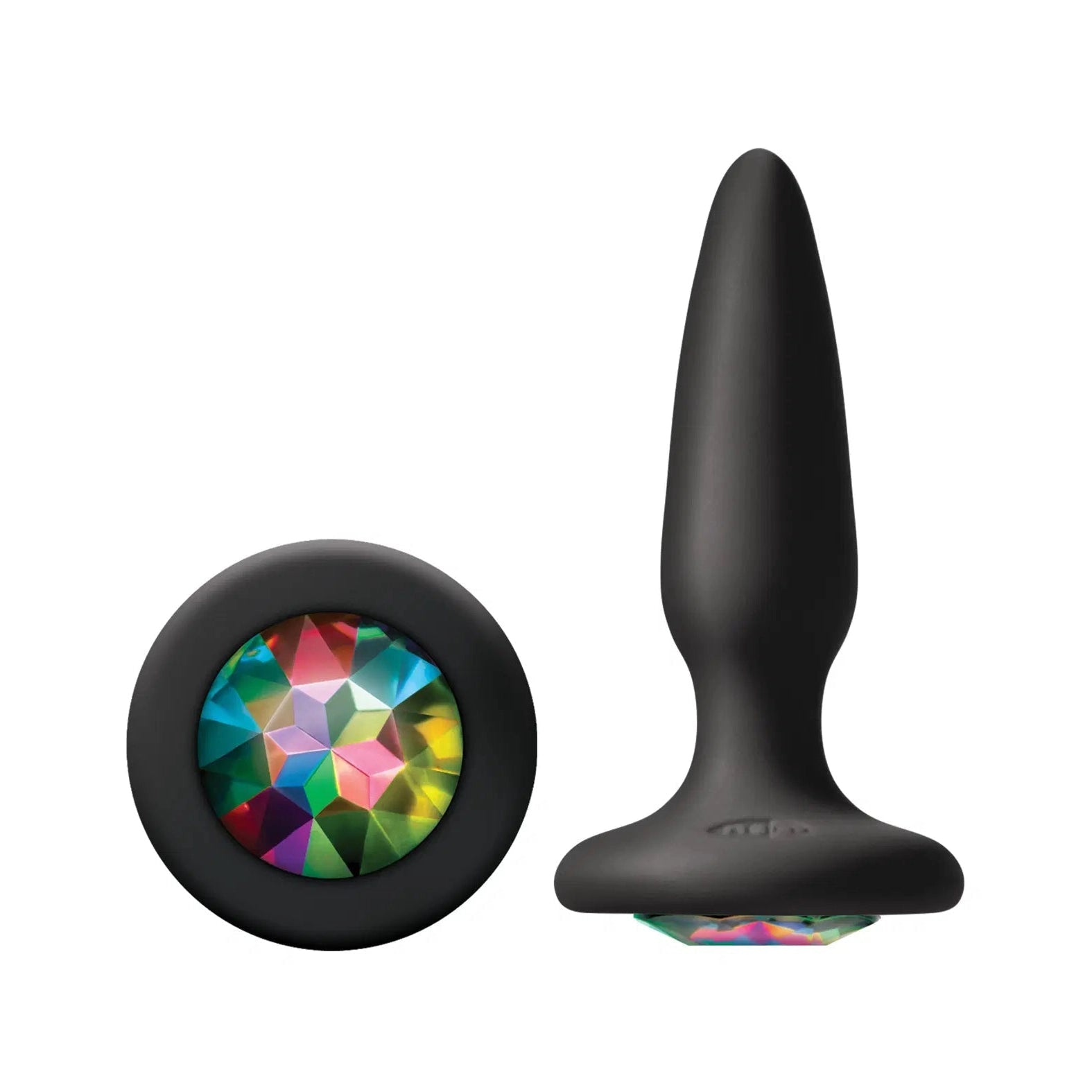 Anal toys with top vibe-Glams Mini Princess Anal Plug