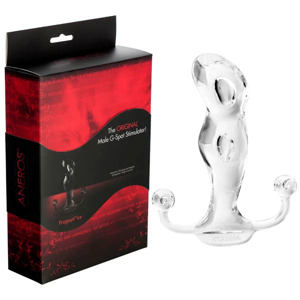 Anal toys with realistic texture-Progasm - Ice Prostate Massager Butt Plug