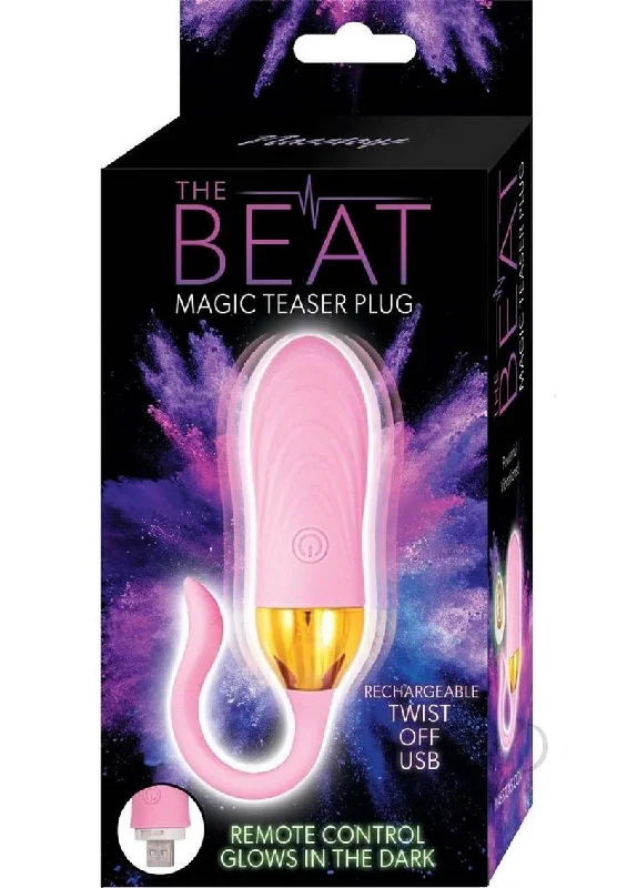 Anal toys for slow pleasure-Beat Magic Teaser Plug Pink