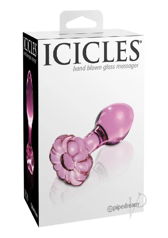 Anal toys with speed control-Icicles No 48 Pink